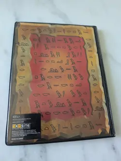 Vintage Konami Yu-Gi-Oh! Egyptian 20 Page Card Binder Trading Card TCG, 2002 - Image 2
