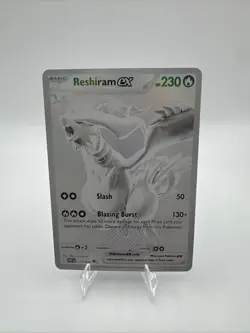 Pokemon TCG Reshiram EX White Flare English Holo Card 173/086 Ultra Rare - Image 1
