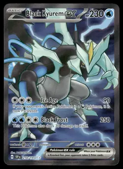 Pokemon Cards Black Kyurem ex 218/191 Surging Sparks Ultra Rare NM *2 - Image 1