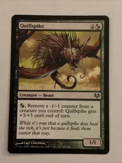 MTG Magic the Gathering Quillspike Eventide + Free Bonus Cards - Image 1