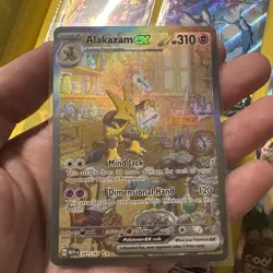 Alakazam ex 201/165 Scarlet & Violet 151 Special Illustration Rare Holo EX Card - Image 2