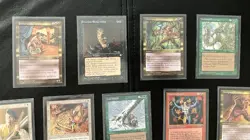 MTG Vintage Lot Of 14 Cards. Rares & Uncommons. Vintage Sets. Ex. Condition. - Image 2
