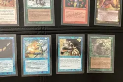 MTG Vintage Lot Of 14 Cards. Rares & Uncommons. Vintage Sets. Ex. Condition. - Image 5