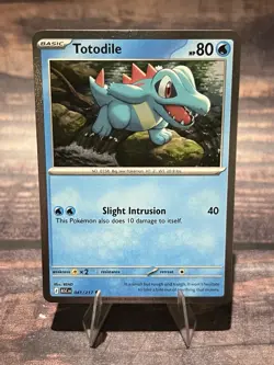 Totodile 041/217 (Cosmos Holo) Miscellaneous Cards & Products Pokemon Card - Image 1