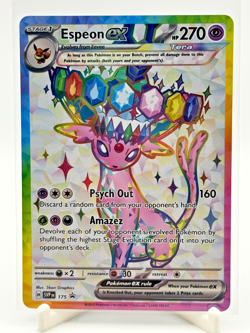 Espeon ex SVP175 Sv: Scarlet & Violet Promo Cards Holo - Image 1