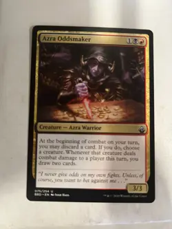 Azra Oddsmaker - Battlebond - Magic the Gathering MTG Nice! - Image 1