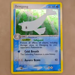 Dewgong 3/112 Ex FireRed & LeafGreen Set Holo Rare Pokemon Card LP - Image 1