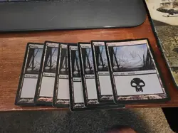 Champions of Kamigawa MTG Foil 7 Swamp (#298) Magic - Image 1