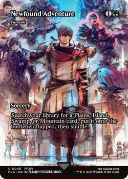 NM Showcase Newfound Adventure, MTG, Final Fantasy, Magic the Gathering, 45 - Image 1