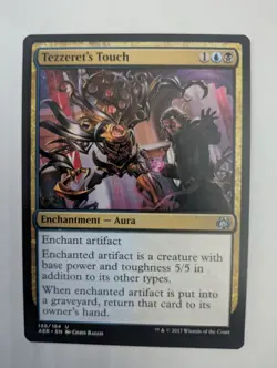 Tezzeret’s Touch (138/184) – Aether Revolt – LP – Magic the Gathering MTG - Image 1