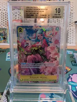 Kouzuki Hiyori OP06-106 Premium Booster One Piece BGS Pristine 10 - Image 1