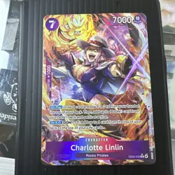 Charlotte Linlin Alt Art EB03-034 R Foil One Piece Extra Booster: Heroines NM - Image 1