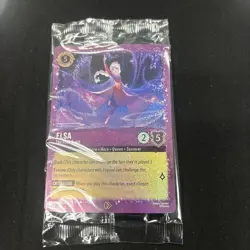 Disney Lorcana Elsa The Fifth Spirit 6/P3 [Glitter Foil] Sealed Promo Card - Image 1