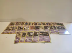Pokemon Unown Card Lot 29 Cards Neo / Vintage Mixed Letters Collection - Image 1