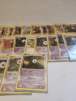 Pokemon Unown Card Lot 29 Cards Neo / Vintage Mixed Letters Collection - Image 2