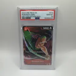 PSA 10 Roronoa Zoro ST01 013 Gift Collection 2023 One Piece Card Game English - Image 1