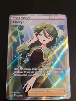 Cheryl - 159/163 - Pokemon Battle Styles Sword & Shield Full Art Rare Card NM - Image 1