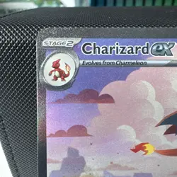 Pokemon TCG Charizard EX Card 199/165 Scarlet Violet 151 Series - Image 3