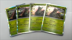Wo-Chien Rare Holo 018/182 x4 4x Pokemon Cards 2023 Paradox Rift Playset - Image 1
