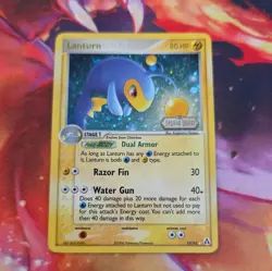 Pokemon Card - Lanturn Legend Maker 19/92 Reverse Holo Stamped - Image 1