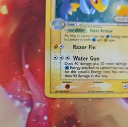 Pokemon Card - Lanturn Legend Maker 19/92 Reverse Holo Stamped - Image 5