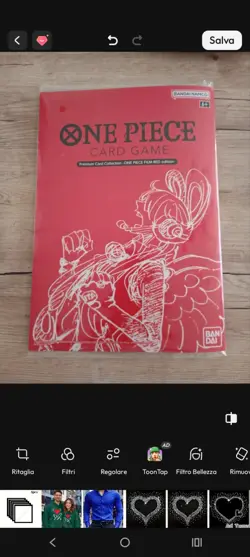One Piece TCG Premium Card Collection Film Red Edition- ENG Factory Sealed New - Image 1