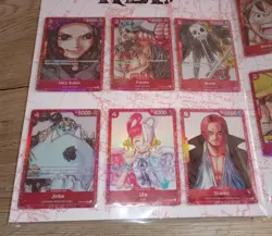 One Piece TCG Premium Card Collection Film Red Edition- ENG Factory Sealed New - Image 3