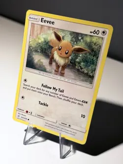 Eevee - 167/236 167/236 Pokemon Common SM - Cosmic Eclipse Card NM - Image 1