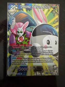 Dragon Ball Super Card - Toninjinka, Fearsome Ability BT30-136 SR - Mint - Image 1