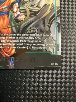 Goku Energy Marker Promo Prize Gold E01-01 Dragon Ball Fusion World Card English - Image 5