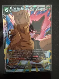 Dragon Ball Super Card - Kaio-Ken Son Goku, Energy Release BT30-111 SR - Mint - Image 1