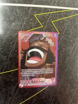 One Piece CCG Card Gol.D.Roger Alt Art OP13-003 Carrying On His Will - Image 1