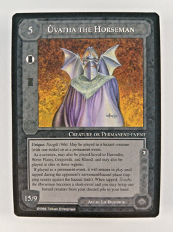 Uvatha the Horseman - Middle Earth CCG card (1995 ICE) MECCG The Wizards Limited - Image 1