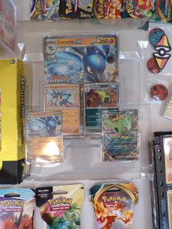 Pokemon Lot 400+ Cards | 23K Gold-Plated Card | Sleeves | Holos and More - Image 4