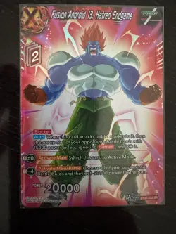 Dragon Ball Super Card - Fusion Android 13, Hatred Endgame BT30-002 SR - Mint - Image 1