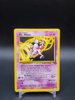 Mr. Mime 22/64 Jungle Rare Unlimited HP Pokemon Card - Image 1