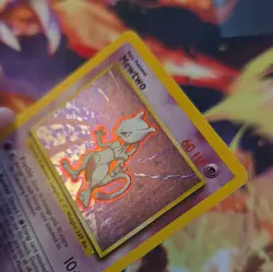 Pokemon Mewtwo Base Set 1999 10/102 Holo Rare Card Wizards of the Coast - Image 2