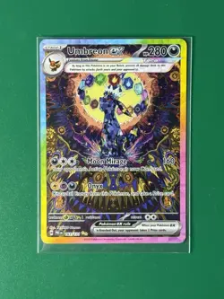 Pokemon Prismatic Evolutions Umbreon EX Illustration Card 161/131 Special Rare - Image 1
