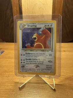 Pokemon TCG Ursaring Neo Discovery Holo Rare Card 15/75 - Image 2