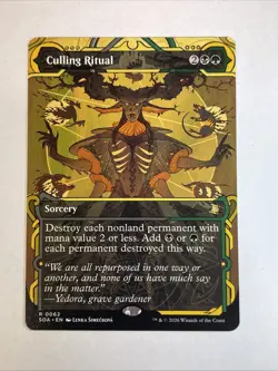 MTG - Culling Ritual - Secrets of Strixhaven: Mystical Archive #62 Rare - Image 1