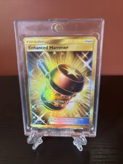Pokemon Card Enhanced Hammer 162/145 Secret Rare Guardians Rising Near Mint - Image 1