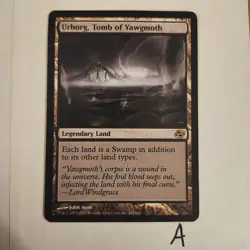Magic The Gathering Planar Chaos Urborg, Tomb of Yawgmoth #165/165 MTG Creased - Image 1