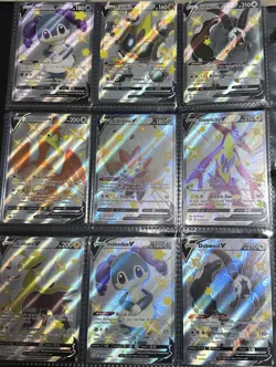 36 Cards Shiny Pokemon TCG Binder Lot /SV122 /SV94 Shining Legends Hidden Fates - Image 2