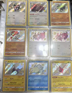 36 Cards Shiny Pokemon TCG Binder Lot /SV122 /SV94 Shining Legends Hidden Fates - Image 3