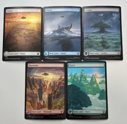 MTG Avatar The Last Airbender Full Art Foil Appa Land Set Promo NM - Image 1
