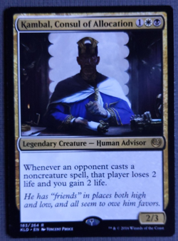 Kambal, Consul of Allocation | MTG Kaladesh | NM | Legendary Creature | - Image 1