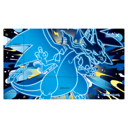 Pokemon Official Playmat & Deck Shield & Deck Case Mega Charizard X Korean - Image 2