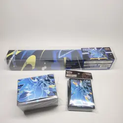 Pokemon Official Playmat & Deck Shield & Deck Case Mega Charizard X Korean - Image 3