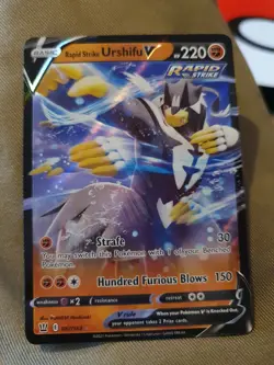 Pokemon Rapid Strike Urshifu V 087/163 Battle Styles Ultra Rare - Image 1