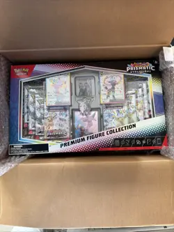 Pokemon TCG: Prismatic Evolutions Premium Figure Collection Factory Sealed Box - Image 1